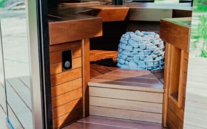 cabine sauna maison